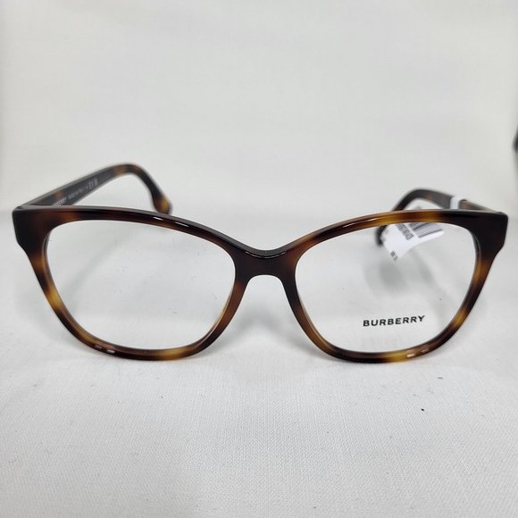 Burberry 2345 3316 Light Havana Rx-able Eyeglasses Made in Italy NEW - Picture 1 of 5
